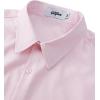 imageVATPAVE Mens Stretch Dress Shirts  Business Formal Long Sleeve Slim Fit Button Down Wedding Prom ShirtsPink