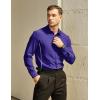 imageVATPAVE Mens Stretch Dress Shirts  Business Formal Long Sleeve Slim Fit Button Down Wedding Prom ShirtsRoyal Blue