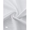 imageVATPAVE Mens Stretch Dress Shirts  Business Formal Long Sleeve Slim Fit Button Down Wedding Prom ShirtsWhite