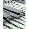 imageVATPAVE Mens Striped Summer Shirt Casual Button Down Short Sleeve Beach Shirts Cotton Linen Shirts for MenGreenwhite