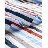 imageVATPAVE Mens Striped Summer Shirt Casual Button Down Short Sleeve Beach Shirts Cotton Linen Shirts for MenMulticolor