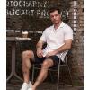 imageVATPAVE Mens Striped Summer Shirt Casual Button Down Short Sleeve Beach Shirts Cotton Linen Shirts for MenPink