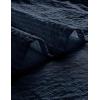 imageVATPAVE Mens Striped Summer Shirt Casual Button Down Short Sleeve Beach Shirts Cotton Linen Shirts for MenPure Navy