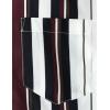 imageVATPAVE Mens Striped Summer Shirts Casual Button Down Short Sleeve Beach Stylish Untucked Hawaiian ShirtsWhite Brown