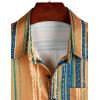 imageVATPAVE Mens Striped Summer Shirts Casual Button Down Short Sleeve Beach Stylish Untucked Hawaiian ShirtsYellow