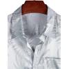imageVATPAVE Mens Summer Jacquard Regular Fit Shirts Casual Button Down Short Sleeve Beach Tops with PocketLight Blue
