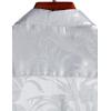 imageVATPAVE Mens Summer Jacquard Regular Fit Shirts Casual Button Down Short Sleeve Beach Tops with PocketLight Blue