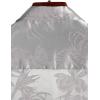 imageVATPAVE Mens Summer Jacquard Regular Fit Shirts Casual Button Down Short Sleeve Beach Tops with PocketLight Gray