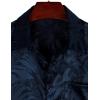 imageVATPAVE Mens Summer Jacquard Regular Fit Shirts Casual Button Down Short Sleeve Beach Tops with PocketNavy