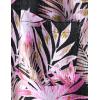 imageVATPAVE Mens Summer Striped Shirts Button Down Short Sleeve Vintage Beach Hawaiian Shirts with PocketBlack Pink