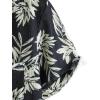 imageVATPAVE Mens Summer Striped Shirts Button Down Short Sleeve Vintage Beach Hawaiian Shirts with PocketBlack Yellow