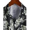 imageVATPAVE Mens Summer Striped Shirts Button Down Short Sleeve Vintage Beach Hawaiian Shirts with PocketBlack Yellow