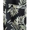 imageVATPAVE Mens Summer Striped Shirts Button Down Short Sleeve Vintage Beach Hawaiian Shirts with PocketBlack Yellow