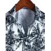 imageVATPAVE Mens Summer Striped Shirts Button Down Short Sleeve Vintage Beach Hawaiian Shirts with PocketWhite Blackgray