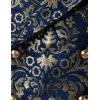 imageVATPAVE Mens Victorian Double Breasted Vest Gothic Steampunk WaistcoatSv16navy