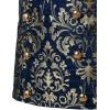 imageVATPAVE Mens Victorian Double Breasted Vest Gothic Steampunk WaistcoatSv16navy