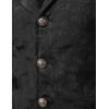 imageVATPAVE Mens Victorian Suit Vest Steampunk Gothic WaistcoatBlack