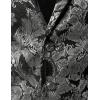 imageVATPAVE Mens Victorian Suit Vest Steampunk Gothic WaistcoatSilver