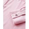 imageVATPAVE Mens Western Cowboy Shirts Button Up Shirts Long Sleeve Work Shirts for Men with Two PocketsPink