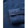 imageVATPAVE Mens Western Cowboy Shirts Button Up Shirts Long Sleeve Work Shirts for Men with Two PocketsRoyal Blue