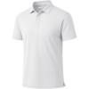 imageBoladeci Mens Golf Polo Shirts Short Sleeve Performance Quick Dry Breathable Work Business Casual ShirtsWhite