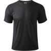 imageBoladeci Mens Swim Shirt Short Sleeve UPF 50 Sun Protection SPF UV Moisture Wicking Lightweight Quick Dry Rash GuardBlack