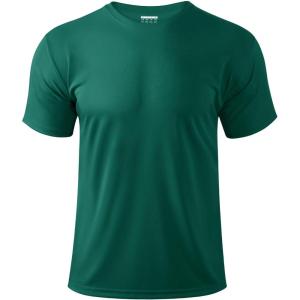imageBoladeci Mens Swim Shirt Short Sleeve UPF 50 Sun Protection SPF UV Moisture Wicking Lightweight Quick Dry Rash GuardEmerald Green
