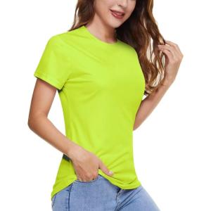 imageBoladeci Womens UPF 50 Sun Shirts UV Protection Short Sleeve Rash Guard Quick Dry Swim Hiking Tshirts Athletic Workout TopsGreen