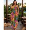 imageUOUA Hawaiian Dresses Women Plus Size Luau Party Sundress Summer Maxi Tropical Boho Beach DressTropicalleopard
