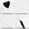imageUOUA Mens Button Down Short Sleeve Dress Shirts Wrinkle Free Business Shirt Summer Casual TopB2grey