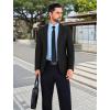 imageUOUA Mens Button Down Short Sleeve Dress Shirts Wrinkle Free Business Shirt Summer Casual TopC3light Blue