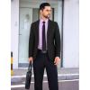imageUOUA Mens Button Down Short Sleeve Dress Shirts Wrinkle Free Business Shirt Summer Casual TopC3purple