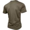 imageUOUA Mens Henley Shirts Short Sleeve Casual TShirts Cotton Basic Tops01 Army Green