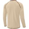 imageUOUA Mens Short Sleeve Henley Shirts Casual Comfortable Cotton TShirt Raglan Sleeve Summer Vintage Button Tops02 Khaki