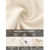 imageUOUA Mens Summer 2 Piece Set Casual Outfits Button Short Sleeve Shirt ampamp Loose Pants Textured Striped Tracksuit Walking SuitsClassicbeige