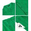 imageUOUA Summer Outfits for Men 2 Piece Short Sleeve Button Down Shirt ampamp Shorts Set Casual Vacation Beach TracksuitWhite