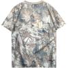 imageUOUA Women Oversized Graphic TShirt Casual Cotton Tees Printed Summer TopsBrown Leaves