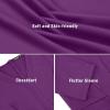imageUOUA Womens Church Ruffle Sleeve Bodycon Work Midi Pencil Dress234 Sleeve Purple