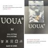 imageUOUA 2pcs Mens Henley Shirts Short Sleeve Casual TShirts Cotton Basic Tops02 BlackNavyblue