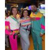 imageUOUA 80s Outfit Men 90s Tracksuit Costumes Halloween 70s Windbreaker Jacket Track Suit 2 Piece Hip Hop SetMintgreen