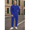 imageUOUA Mens 2 Piece Sweat Suits Set Long Sleeve Sweatshirt Jogging Sweatpants Tracksuits OutfitsRoyal Blue