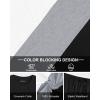 imageUOUA Mens 2 Piece Sweatsuits Outfits Short Sleeve Pullover Loungewear ampamp Joggers Sweatpants Summer Casual Track Suits SetBlackblockgrey