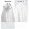 imageUOUA Mens Casual Button Down Shirts Short Sleeve Summer Textured Tops for Beach VacationWhite