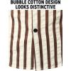 imageVATPAVE Mens Casual Stylish Striped Shirt Long Sleeve Button Down Shirt Regular Fit Dress Shirt with PocketBrown