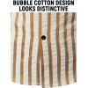 imageVATPAVE Mens Casual Stylish Striped Shirt Long Sleeve Button Down Shirt Regular Fit Dress Shirt with PocketKhaki