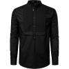 imageVATPAVE Mens Henley Pirate Shirts Gothic Victorian Long Sleeve Dress Shirts Cosplay Costume TopsBlack