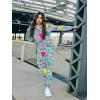 imageUOUA 80s Outfit for Women 90s Costume Jumpsuits Long Sleeves Windbreaker One Piece Party TracksuitGreenish Print