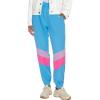 imageUOUA Womens 80s Pants 90s Neon Workout with Pocket for Fun Theme Party Reversible Casual SweatpantsBlue