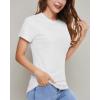imageBoladeci Womens Sun Shirts UPF 50 UV Protection Short Sleeve Rash Guard Quick Dry Lightweight Top TShirts Swim ShirtsWhite