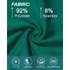 imageBoladeci Mens Tank Top Workout Athletic Quick Dry UPF 50 Sun Protection Lightweight Summer Beach Gym Sleeveless ShirtsEmerald Green